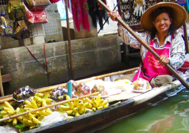 A Floating Market, a King and a Father of Science and Technology