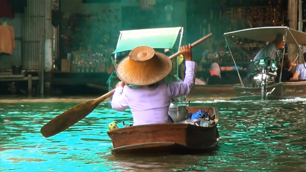 Thailand Floating Market